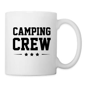 Équipe de camping - Mug blanc - blanc - Droite