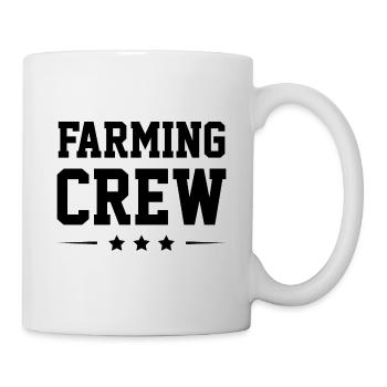 Farming Crew - Tasse - Weiß - Rechts