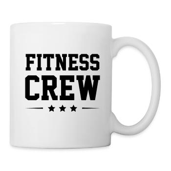 Fitness Crew - Tasse - Weiß - Rechts