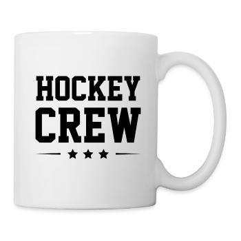 Équipe de hockey - Mug blanc - blanc - Droite