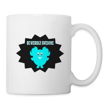 Be Weirdly Awesome - Mug - white - Right