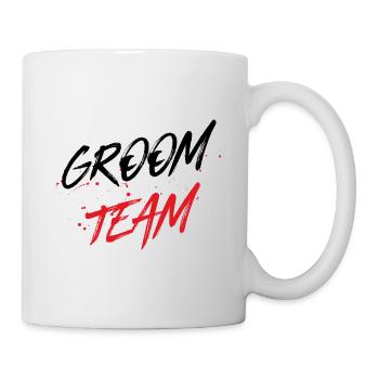 Groom Team - Tasse - Weiß - Rechts