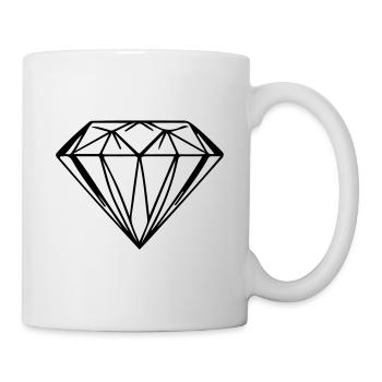 Diamond Symbol - Mug - white - Right