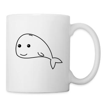 Whale Comic Animal - Mug - white - Right