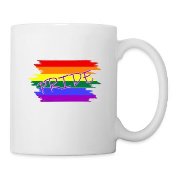 Pride lgbtq LGBT - Tasse - Weiß - Rechts
