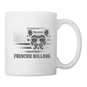 Frenchie Bulldog - Tasse - Weiß - Rechts