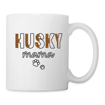 Husky Mama - Tasse - Weiß - Rechts
