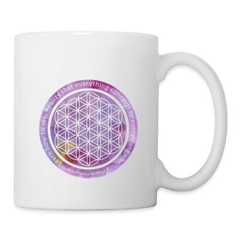 Flower of Life - Leonardo da Vinci - Mug - white - Right