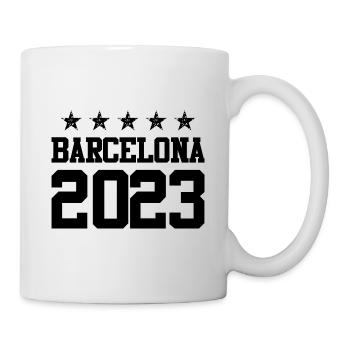 Barcelona 2023 - Tasse - Weiß - Rechts