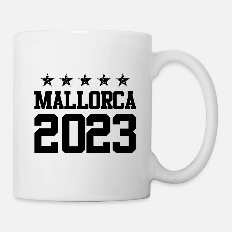Mallorca 2023 - Tasse - Weiß