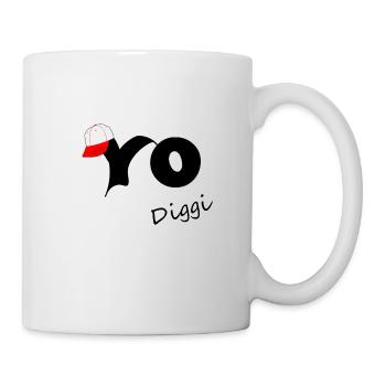 Yo Diggi - Tasse - Weiß - Rechts
