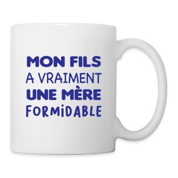 Mère formidable cadeau femme humour - Mug blanc - blanc - Droite
