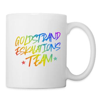 Goldstrand Eskalation - Tasse - Weiß - Rechts