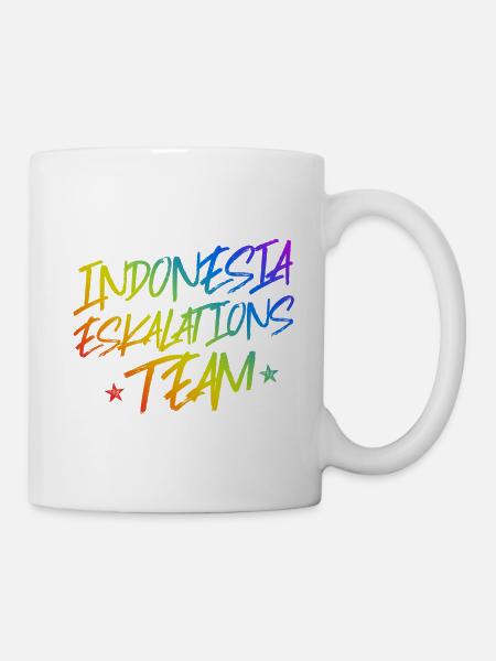 Indonesien Eskalation - Tasse - Weiß