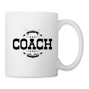 Coach Trainer - Tasse - Weiß - Rechts