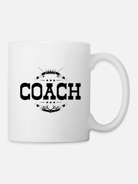 Coach Trainer - Tasse - Weiß