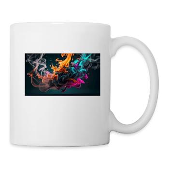 Smoke - Tasse - Weiß - Rechts