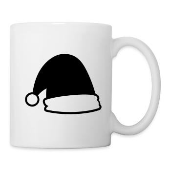 Christmas Hat Christmas Beanie - Mug - white - Right