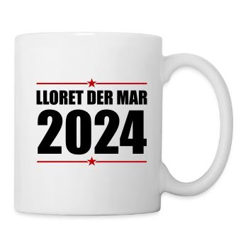 Jours fériés Lloret De Mar 2024 - Mug blanc - blanc - Droite