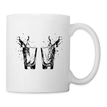 Tequila Glass Cheers Party - Mug blanc - blanc - Droite