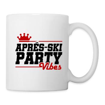 Apres Ski Party Vibes - Tasse - Weiß - Rechts