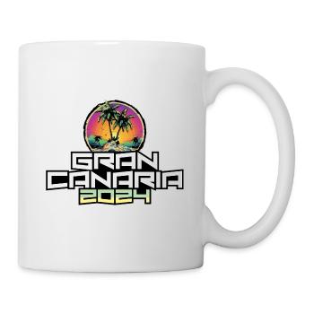 Gran Canaria 2024 Holiday Palm Trees - Mug - white - Right