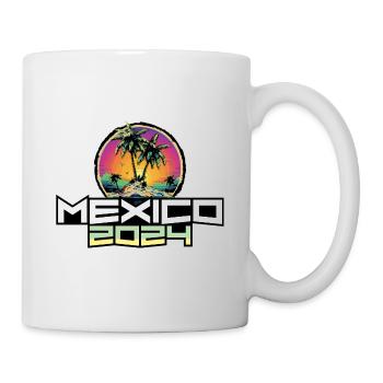 Mexiko 2024 Urlaub Palmen - Tasse - Weiß - Rechts