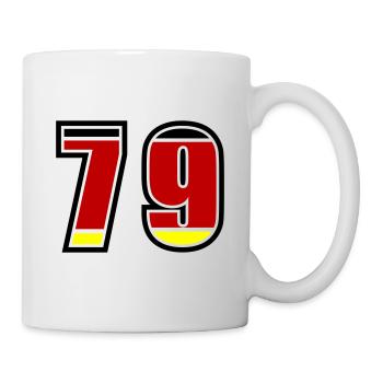 79 Number Germany Jersey - Mug - white - Right