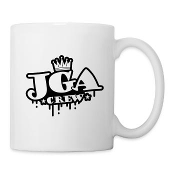 Enterrement de vie de garçon de l’équipage Jga - Mug blanc - blanc - Droite