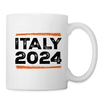 Italien 2024 Spruch - Tasse - Weiß - Rechts