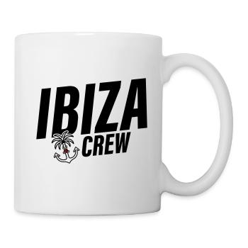 Ibiza Crew Anchor Palm Tree Heart Love - Mug - white - Right