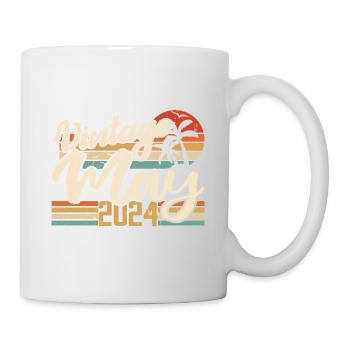 Geburtstag Jahrgang Mai 2024 Geboren im Mai 2024 - Tasse - Weiß - Rechts