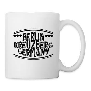 Berlin Souvenir Touristen Hauptstadt Metropole BLN - Tasse - Weiß - Rechts
