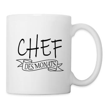 Chef Sprüche Vorgesetzter Büro Teamleiter Firma - Tasse - Weiß - Rechts