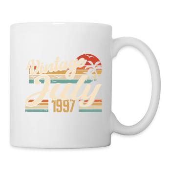 July 1997 Gift, 27th Anniversary July 1997 - Mug - white - Right