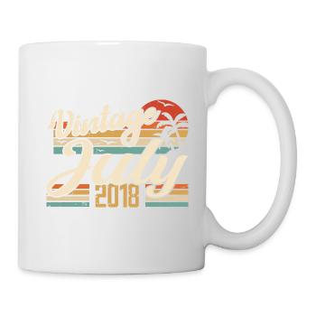 July 2018 Gift, 6th Birthday July 2018 - Mug - white - Right