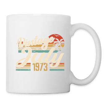 July 1973 Gift, 51st Birthday July 1973 - Mug - white - Right