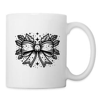 Christmas Bow - Mug - white - Right