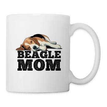Maman Beagle - Mug blanc - blanc - Droite