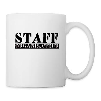 staff organistaur - Mug blanc - blanc - Droite