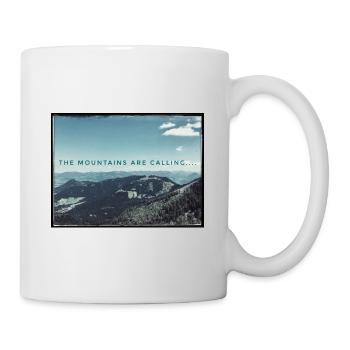 The mountains are calling - Mug - white - Right