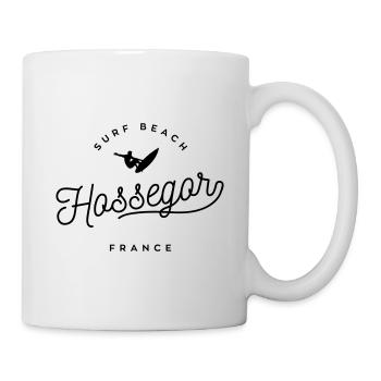 Hossegor Surf Beach - Frankreich - Tasse - Weiß - Rechts