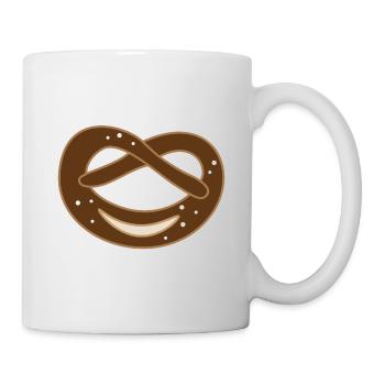 Bretzel pour les fans de bretzels - Mug blanc - blanc - Droite