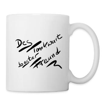 DesTankwartBesterFreund - Tasse - Weiß - Rechts