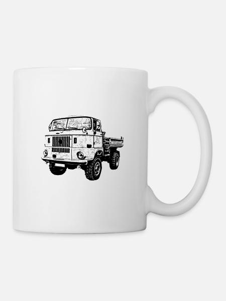 LKW W50 LA - Tasse - Weiß