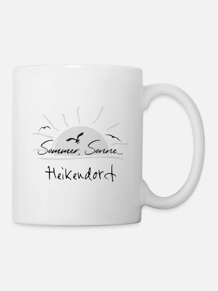 Sommer, Sonne... Heikendorf - Tasse - Weiß
