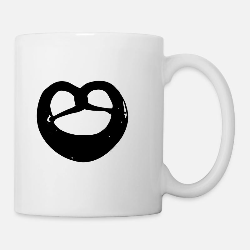 bretzel - Mug blanc - blanc