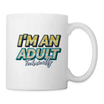 Adolescent - Mug blanc - blanc - Droite