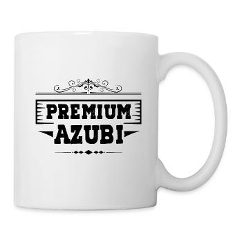 Premium Azubi - Tasse - Weiß - Rechts