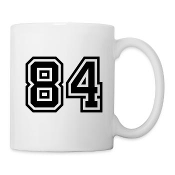 Symbole numérique 84 - Mug blanc - blanc - Droite